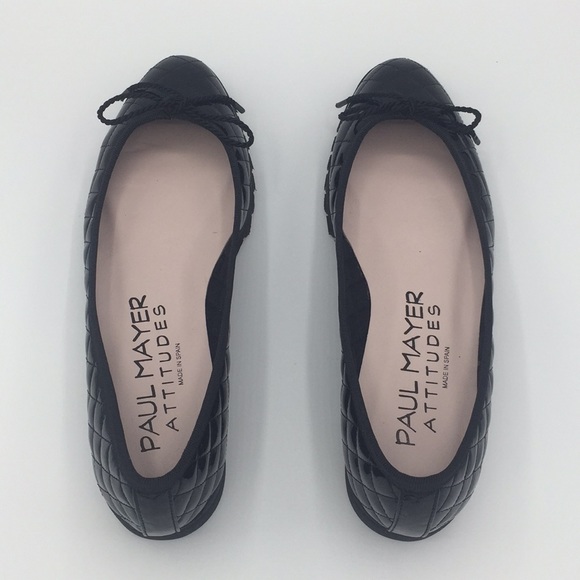 Paul Mayer Attitudes Ballet Quilted Flat Sandals - Picture 5 of 7